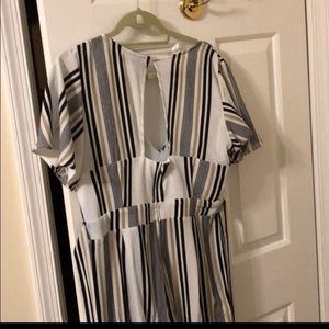 Beautiful crystal sky neutral romper